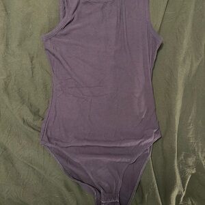 Kaileigh Dark Grey Ribbed Top